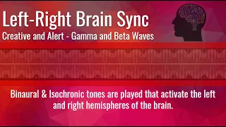 Directional Binaural Beats - Creative and Alert | Beta and Gamma Waves | Frequency Tuning