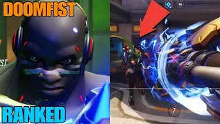 Rocket Punching Into Ranked - Overwatch 2 Doomfist Ranked Gameplay