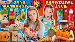 Gang Mocniaków VS prawdziwe życie🤩🔥 Challenge💖