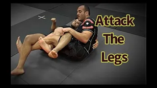 Leg Lace (Saddle) Entry From Your Opponents Side Control Escape