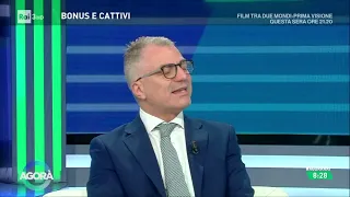 Filippo Scerra ospite ad Agorà - Rai 3 -30/4/2024