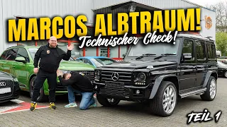 Marcos (Alb-)Traum wird wahr! G steht für Geldgrab? Technischer Check vom Brabus G55! @Halle77