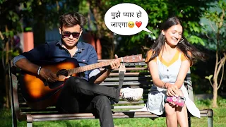 Picking Up Cute Girl With Singing Love Songs In Public | Impressing😍 Girl Prank | Jhopdi K