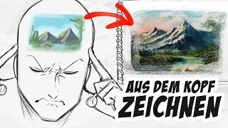 Aus dem KOPF zeichnen – OHNE Vorlage! | Drawinglikeasir