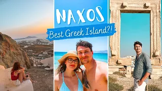 The PERFECT Day in NAXOS! Best Greek Island? | Beautiful Beaches, Sunsets, & Olive Oil Museum!