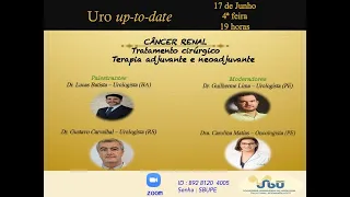 Uro up-to-date - Câncer de Rim: Tratamento cirúrgico & Terapia adjuvante e neoadjuvante - 17/06/2020