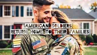 Welcome Home America's Heroes | They returned from the battlefield ‼️