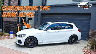 FIRST MODS ON THE BMW M140I ALREADY!!