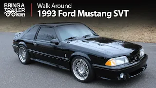 Turbo Coyote-Powered 1993 Ford Mustang SVT Cobra Walkaround | Bring a Trailer