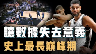 打法看似超無聊的Tim Duncan究竟為何能成為毫無爭議的NBA歷史第一大前鋒？自帶體系一人統治球隊攻防，晚年下滑真實效率竟不輸巔峰，唯一無法用數據衡量的超巨【籃球人物誌】