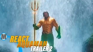 Aquaman | Trailer 2 Legendado (REACT/REAÇÃO)