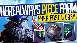 Destiny 2 | HEREALWAYS PIECE FARM! How To Farm 150+ Per Hour! - Beyond Light