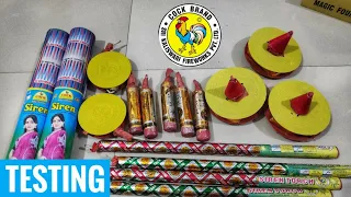 Testing new and unique Diwali firework stash 2019,cock crackers testing| CY
