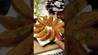 VIRAL Potato Recipe 😱🤯| #shorts #potato #potatowedges  #viral #trending #viralfood