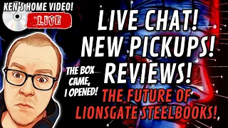 🔴HELLRAISER BOX IS HERE! - PHYSICAL MEDIA LIVE CHAT! - KEN'S HOME VIDEO #13