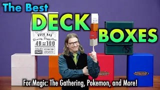 The Best Deck Boxes 36 - Ultimate Guard Return To Earth, Ultra Pro Cube, BCW Deck Case lx and more!