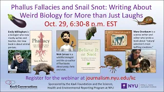 Phallus Fallacies and Whale Snot | Kavli Conversation - Oct 29, 2020