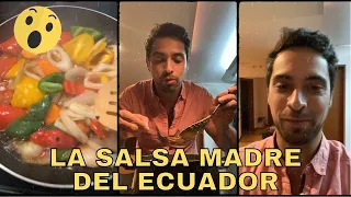 Finalmente la receta de la salsa madre ecuatoriana de Roberto Ayala