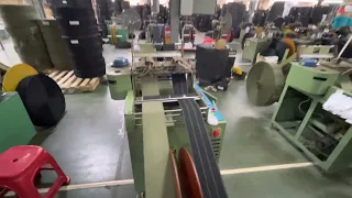 HTD Velcro tape hook cutting machine