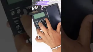 Unboxing🌿Scientific Calculator with Erasable LCD Writing Tablet