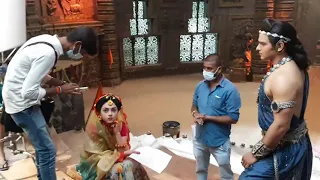 radhakrishn , joak on set , masti time , behind the scenes