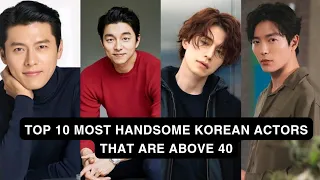 Top 10 Korean actors that are above 40 years of age