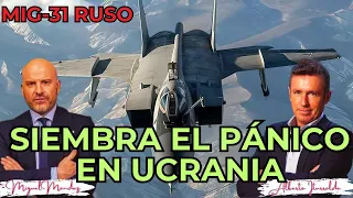 El MIG-31 ruso siembra el pánico en UCRANIA. El mítico interceptor sigue en plena forma.