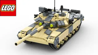 I made T-90 Tank out of LEGO | Speed Build Review