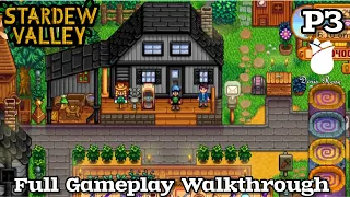 Stardew Valley | Full Gameplay Walkthrough | Part 3 Beach Farm Female Character