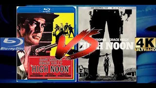 HIGH NOON (1952) 4K Ultra HD VS. 2012 Bluray Comparison