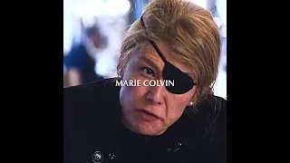 Rosamund Pike as Marie Colvin [A Private War]