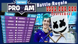 Ninja & Marshmello WIN US$1M at Fortnite Pro-Am 2018 Tournament