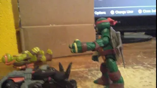 a short movie based on teenage mutant Ninja turtles stop motion part 3