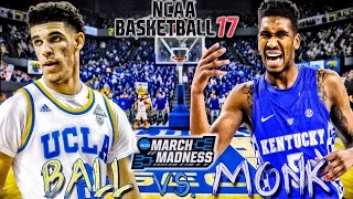 NCAA Basketball 10 | ⛹🏽  Malik Monk & De'Aaron Fox Show Off against Lonzo Ball!  UCLA vs. KENTUCKY