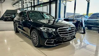 2023 Mercedes-Benz S 450 4MATIC (Obsidian Black Metallic) .