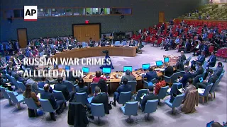 Russian war crimes alleged at UN Security Council