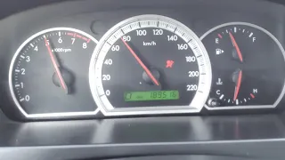 Chevrolet Epica 2.0L  0-100 km/h acceleration