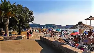 Montenegro - detailed view of beaches and promenades from Šušanj to the port of Bar!