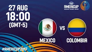 Mexico v Colombia - Full Game (Mexico only!) - FIBA AmeriCup 2017
