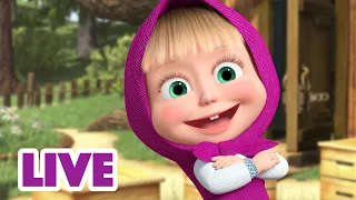 🔴 LIVE! Máša a Medvěd 🐻👧 Jeden den ze života Máši 👱🏻‍♀️🤪 Masha and the Bear