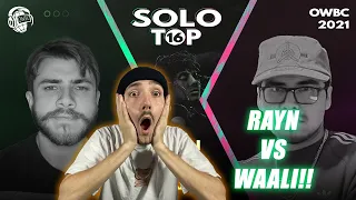 LIVE REACTION: RAYN vs WAALI | OWBC 2021 Solo Battle (feat. Fenetix)