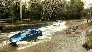 Big splash Rufford ford