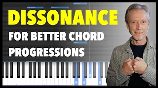 Better Chord Progressions with Dissonance | preparing & evaporating dissonant tones