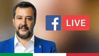 MATTEO SALVINI IN DIRETTA FACEBOOK (28.03.2020)