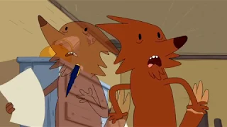 Adventure Time - All Mr. Fox Scenes Compilation