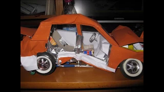 Model car crash test 1