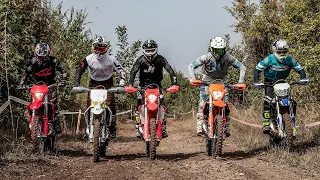 Comparativa enduro 300 2T 2022: Beta, GASGAS, Husqvarna, KTM, Sherco a confronto