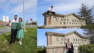 Finally GRADUATED In CANADA | My convocation | Cape Breton University| Sydney | Nova Scotia