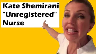 "Natural Nurse" Kate Shemirani SUSPENDED from Register