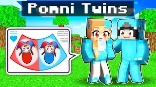 OMZ Girlfriend is PREGNANT with POMNI TWINS in Minecraft!(DIGITAL CIRCUS, Roxy and Lily,Crystal)